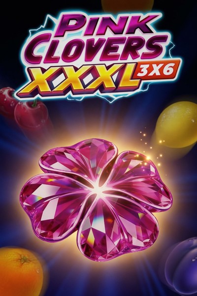 Pink Clovers XXXL: Hold and Win vaaleanpunaisena kansikuvana