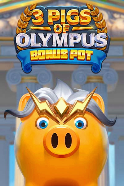 3 Pigs of Olympus Bonus Pot Betwestin pelikorttina
