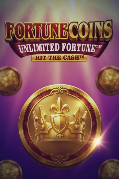 Fortune Coins Unlimited Fortune -kolikkopelin kansi Kingmaker Casinon aulassa