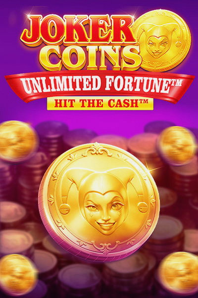 Joker Coins Unlimited Fortune ja veijarin kansikuva