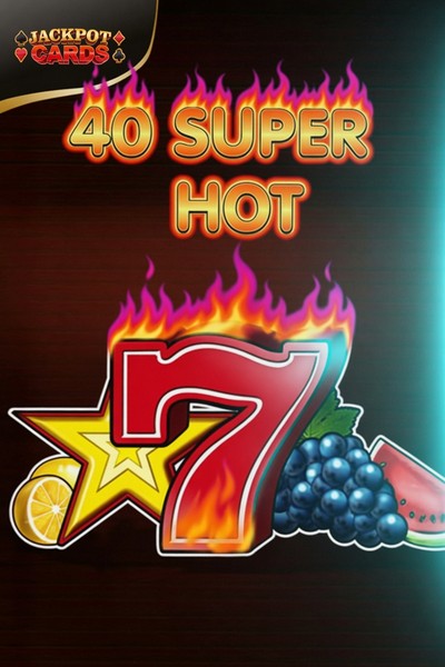 40 Super Hot -kolikkopelin kansikuva Cleobetra Casinolla